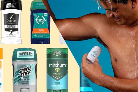 Antiperspirants and Deodorants for men .